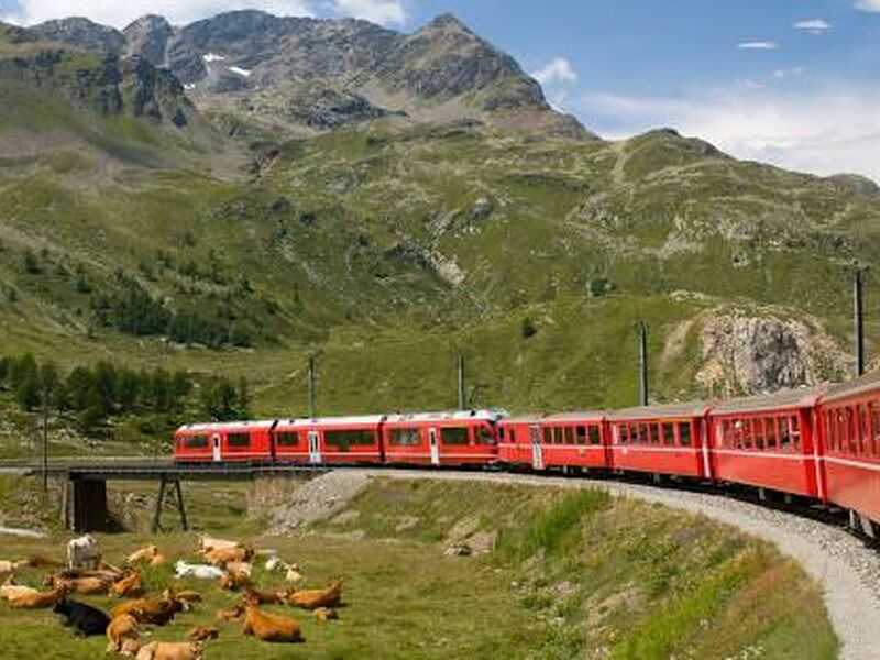 BERNİNA EXPRESS ILE  BİR AVRUPA MASALI TURU Türk Hava Yolları ile 7 gece 24 MAYIS 2026 KURBAN BAYRAMI ÖZEL  MXP/ GVA