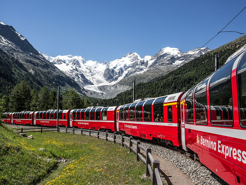 ANKARA’DAN BERNİNA EXPRESS ILE  BİR AVRUPA MASALI TURU