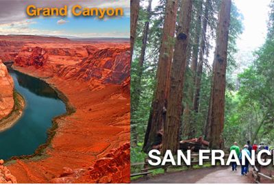 Los Angeles & Las Vegas & San Francisco Batı Amerika Rotası