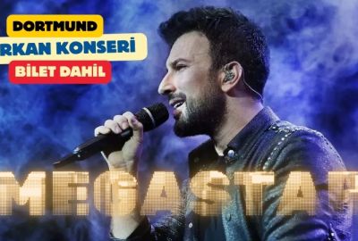Dortmund Tarkan Konseri 2 Gece 3 Gün - Sabiha Gökçen den Ajet ile