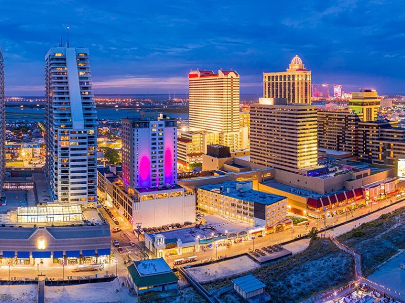 Kuzey Amerika Kıyıları New York & Philadelphia & Washington & Atlantic City Turu Rotası