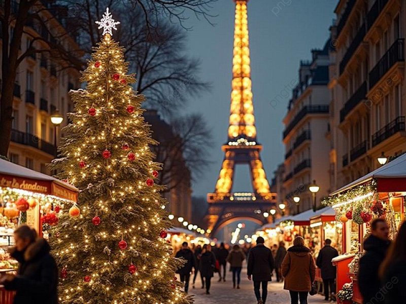 İzmir'den Direkt Sefer İle Noel Pazarları Eşliğinde Paris & Reims Turu Rotası