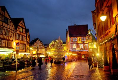 Dolu Dolu Noel Pazarları Alsace & Colmar & Strazburg Rotası Turu