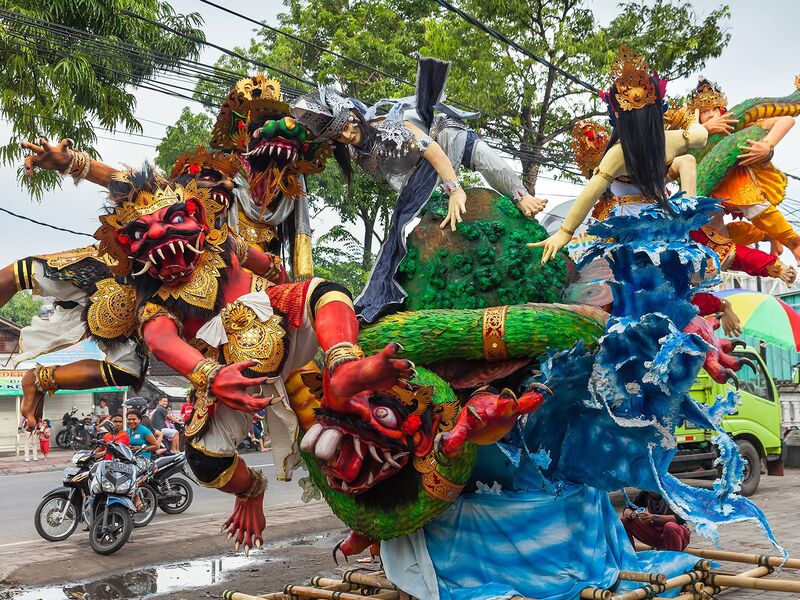 Kuala Lumpur & Bali & Singapur Turu Rotası